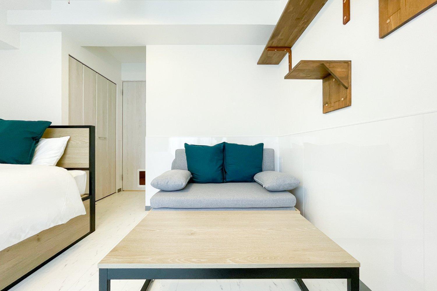 Apartamento Blue Shimanouchi Osaka Habitación foto