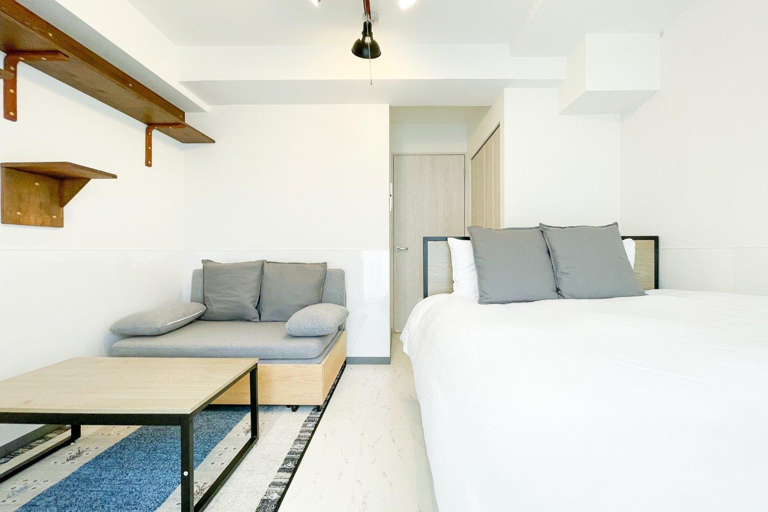 Apartamento Blue Shimanouchi Osaka Habitación foto